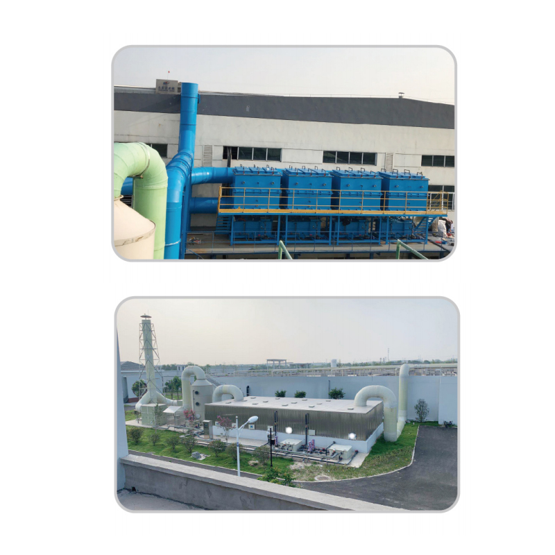 Echipament de dezodorizare cu filtrare biologică prin picurare