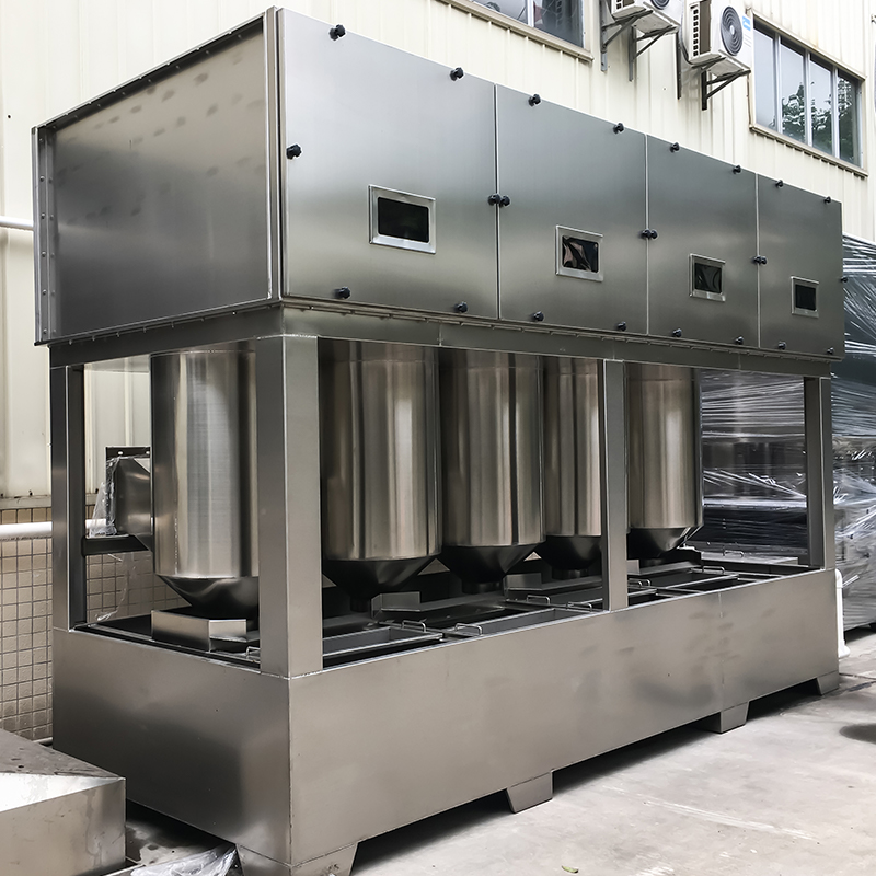 Turn de pulverizare ciclon hibrid