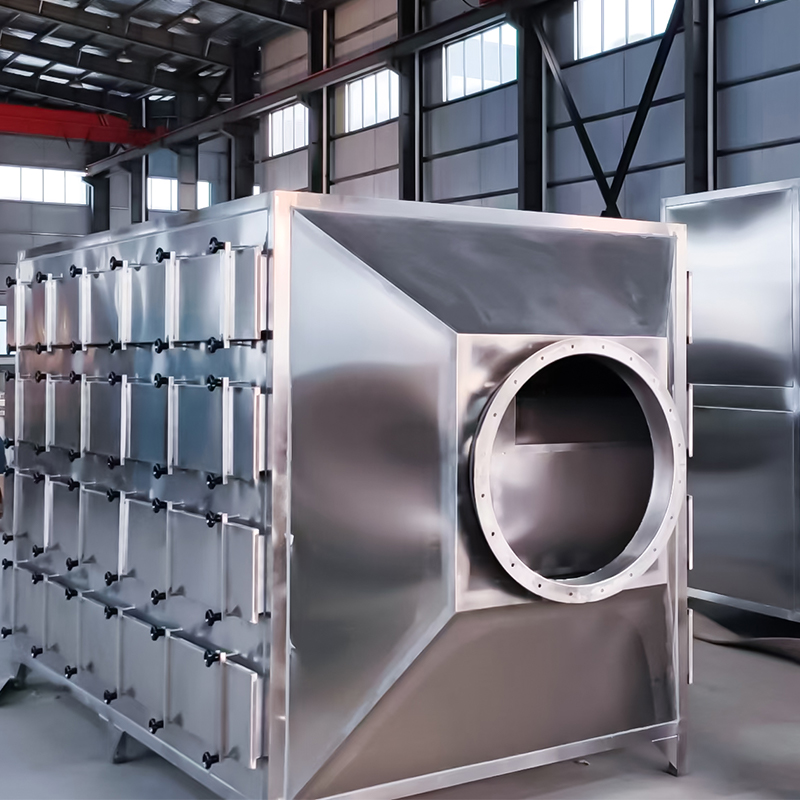 Structura sertarului cutiei de adsorbție cu carbon activ din oțel inoxidabil 304