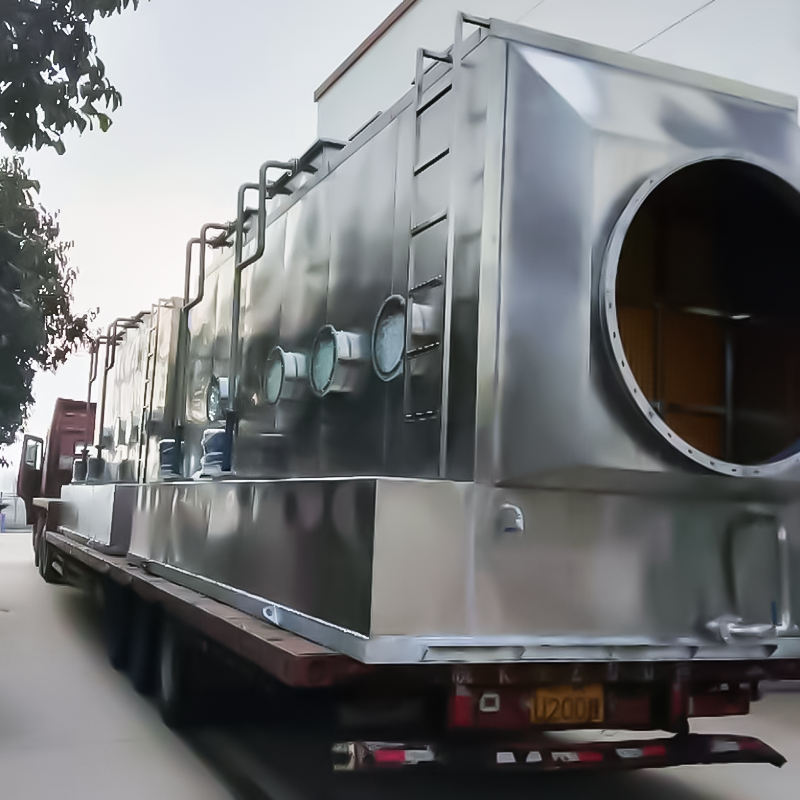 Turn de curățare orizontală din oțel inoxidabil 304