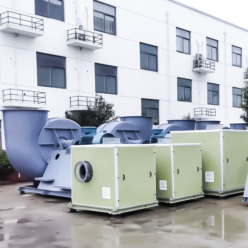 Ventilator din fibră de sticlă izolat fonic