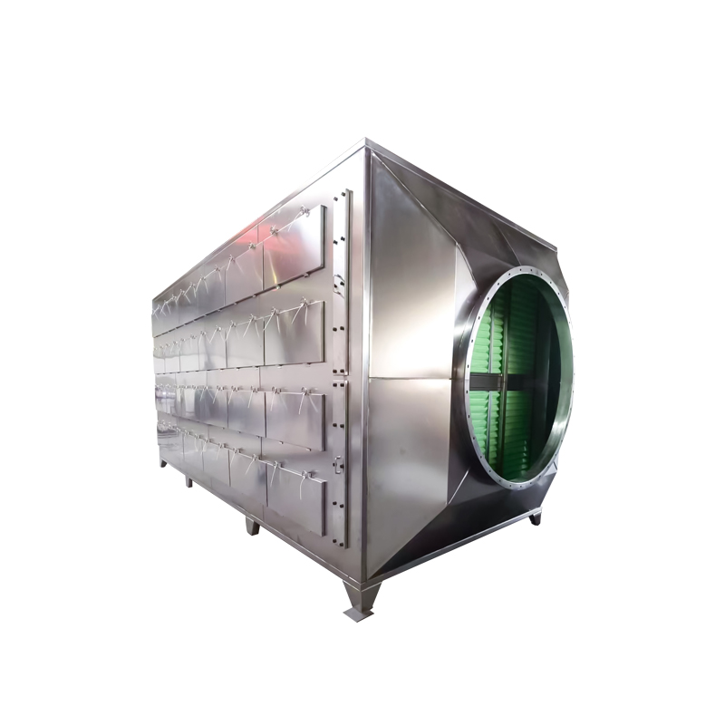 Structura sertarului cutiei de adsorbție cu carbon activ din oțel inoxidabil 304