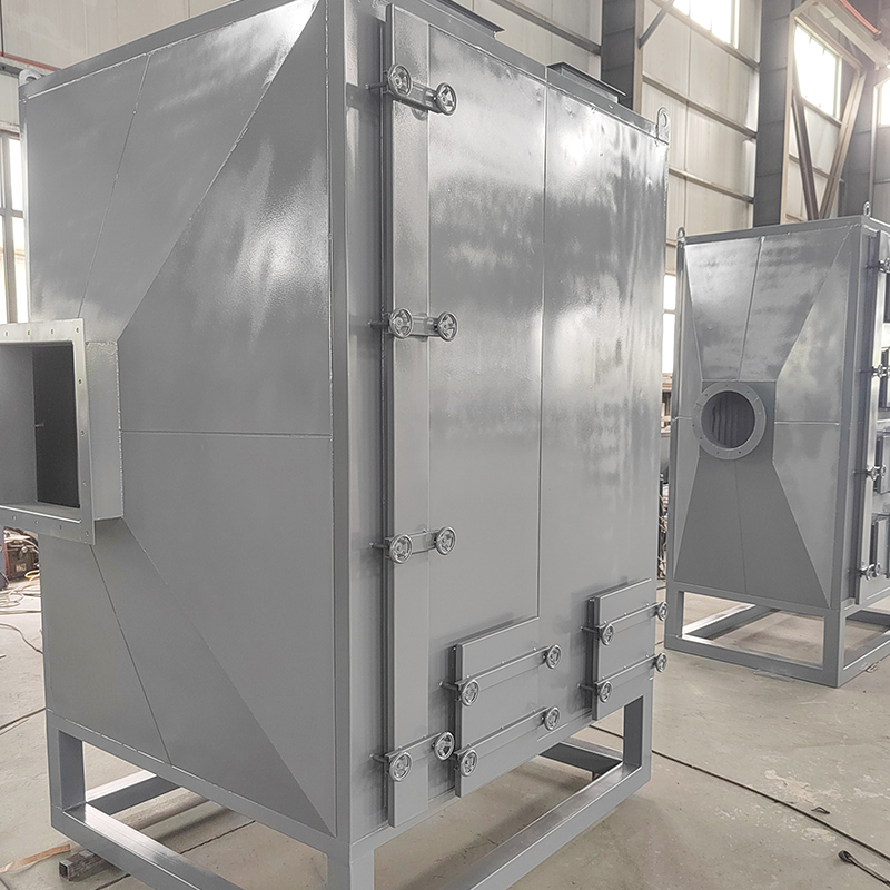 Cutie de adsorbție din oțel carbon cu încărcare superioară și încărcare laterală inferioară